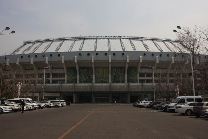 中国サッカーの聖地、工人体育場もオリンピック・レガシーだ。