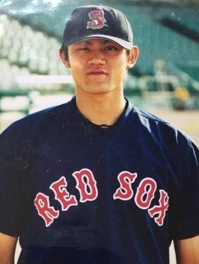マイナー時代の川畑健一郎氏(本人提供)