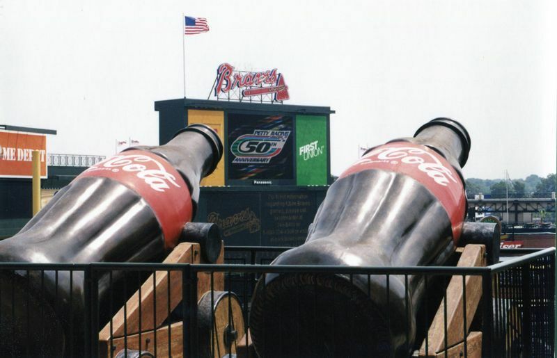 1996年五輪会場を改築したボールパークだったがわずか19年で野球場としての役割を終えたアトランタ・ターナーフィールド