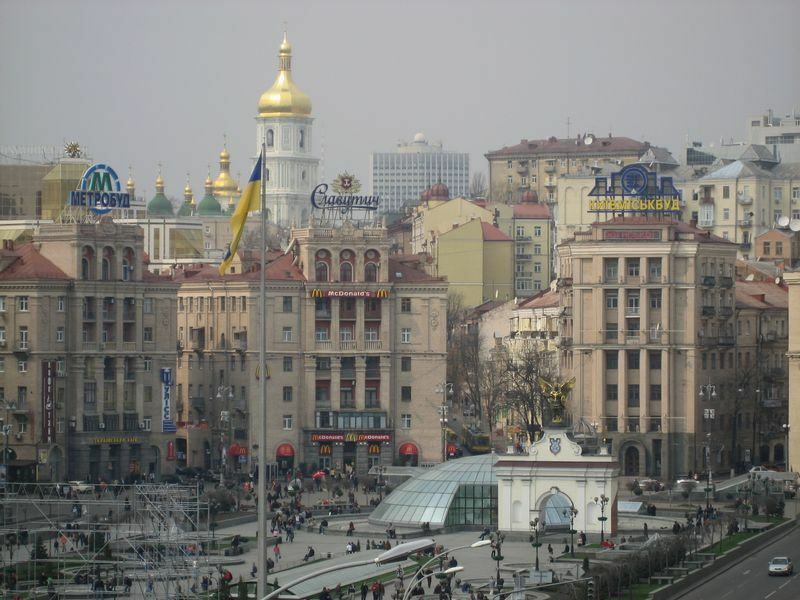 ウクライナの首都・キエフ(2007年,筆者撮影)