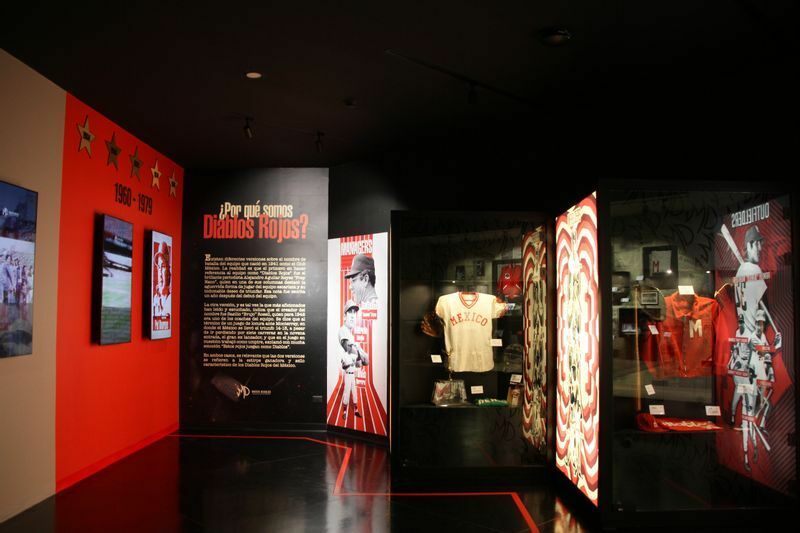 観戦前にはディアブロス・ミュージアムでチームの歴史を知ることができる。