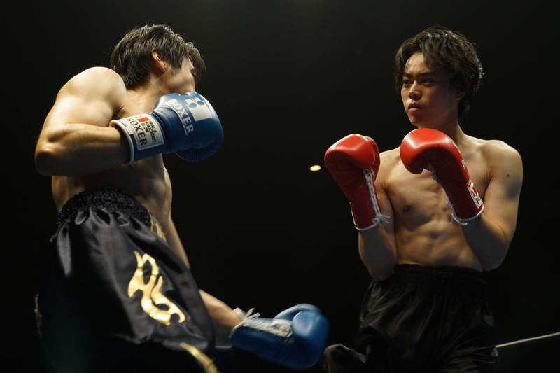 ボクサー役の菅田君は、マジで鍛えた身体。