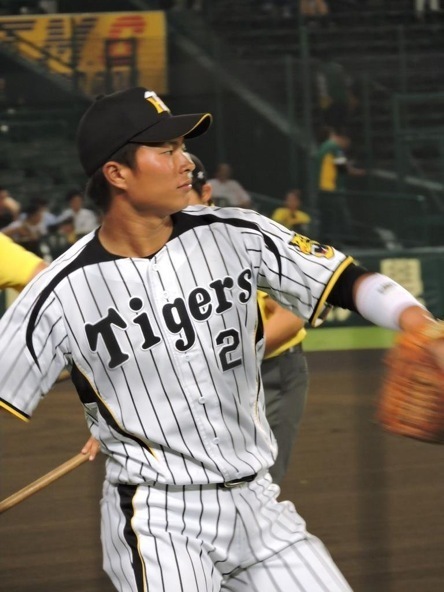 2年目・北條史也選手、初めての1軍昇格。（土井麻由実