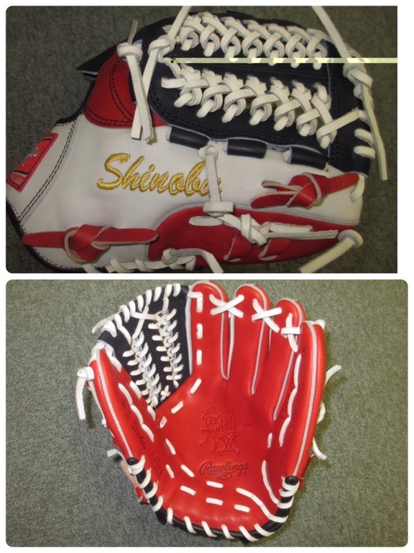 元阪神タイガース 福原忍選手 使用グローブ 元阪神タイガース