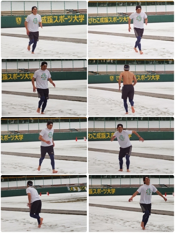 雪上トレーニング?