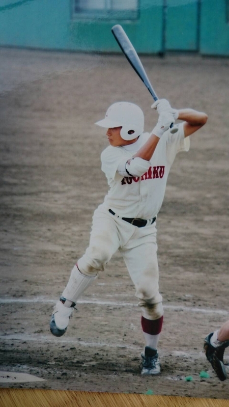 東筑高時代（写真提供：大村孟選手）