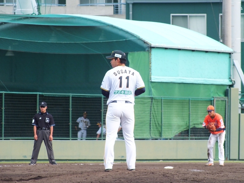 阪神タイガース戦（１０月２日 鳴尾浜球場）