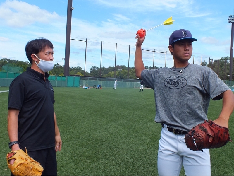三浦泰揮さんは関西大学時代、岩田稔投手（阪神タイガース）のチームメイト