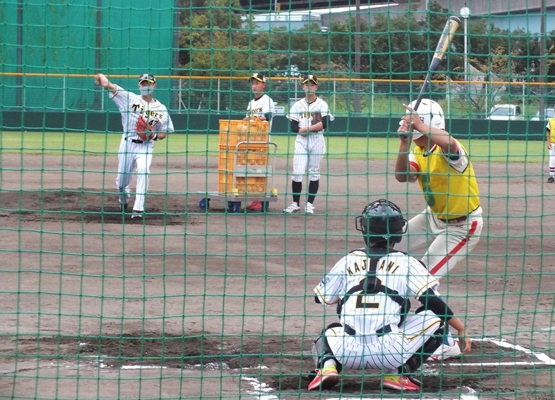 受験者と“対戦”