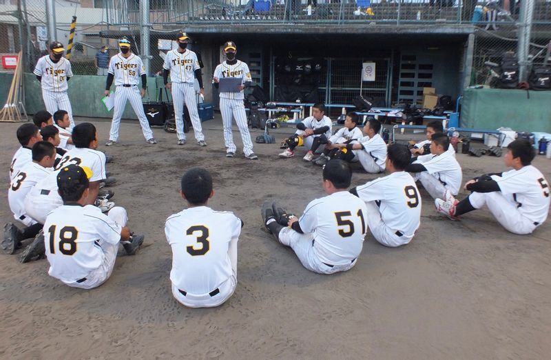 NPB12球団ジュニアトーナメント直前!阪神タイガースJr NPB12球団ジュニアトーナメント直前!阪神タイガースJr
