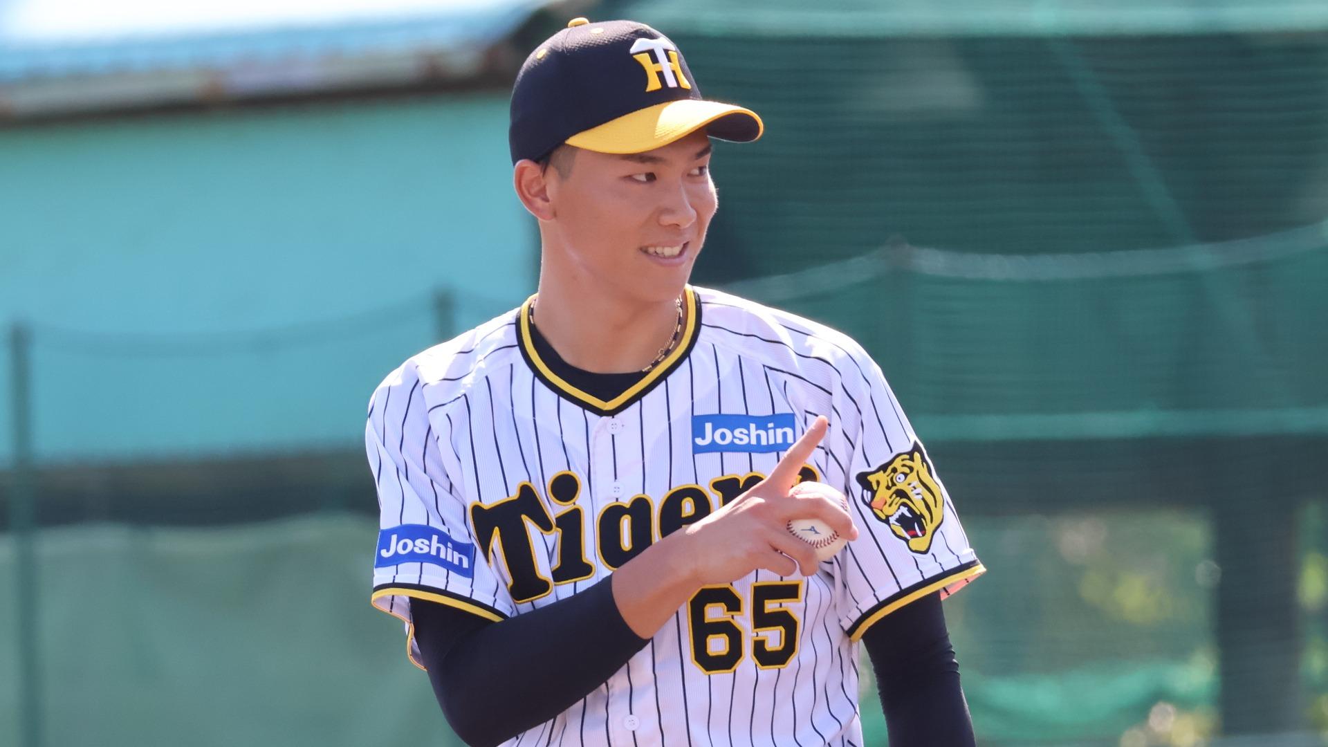 阪神タイガース・湯浅京己が実戦復帰!古巣・富山GRN 阪神タイガース・湯浅京己が実戦復帰!古巣・富山GRN