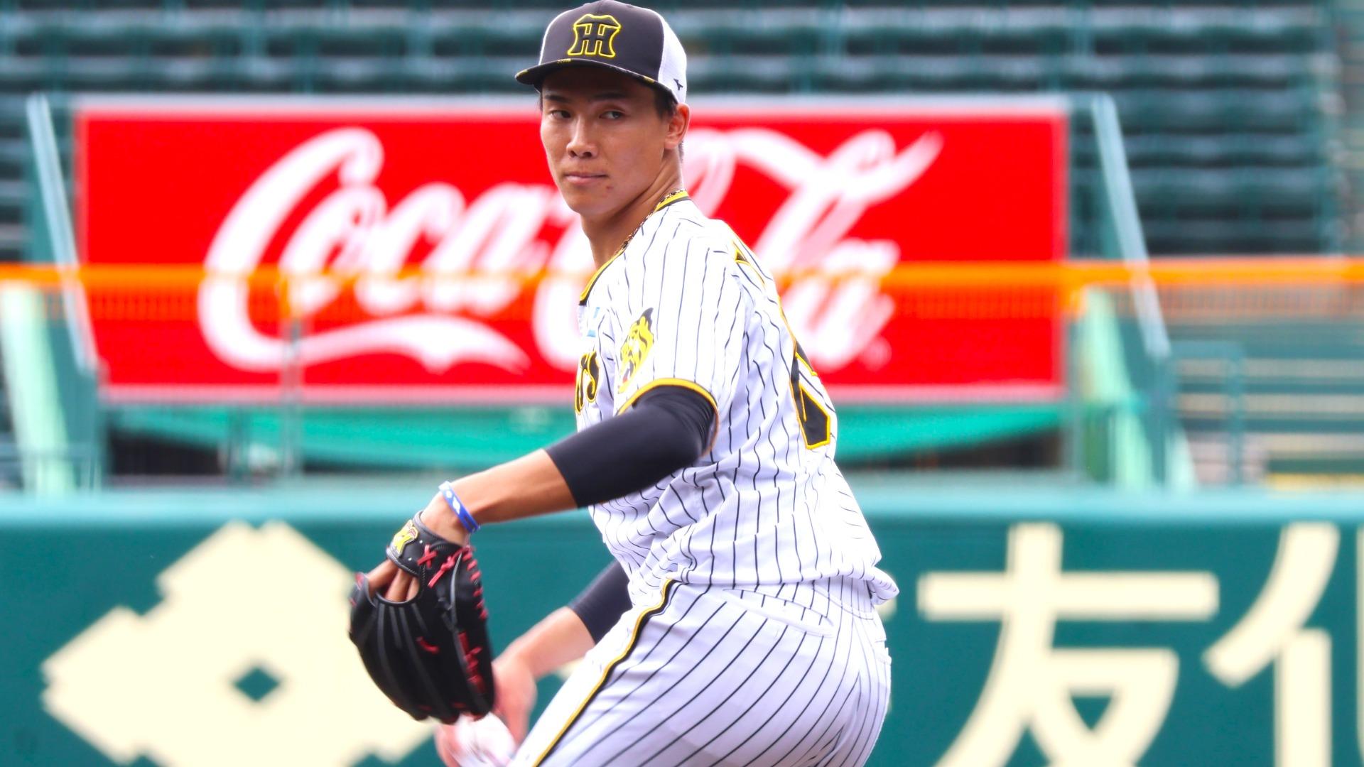 阪神 湯浅、久々のシート打撃の一部始終