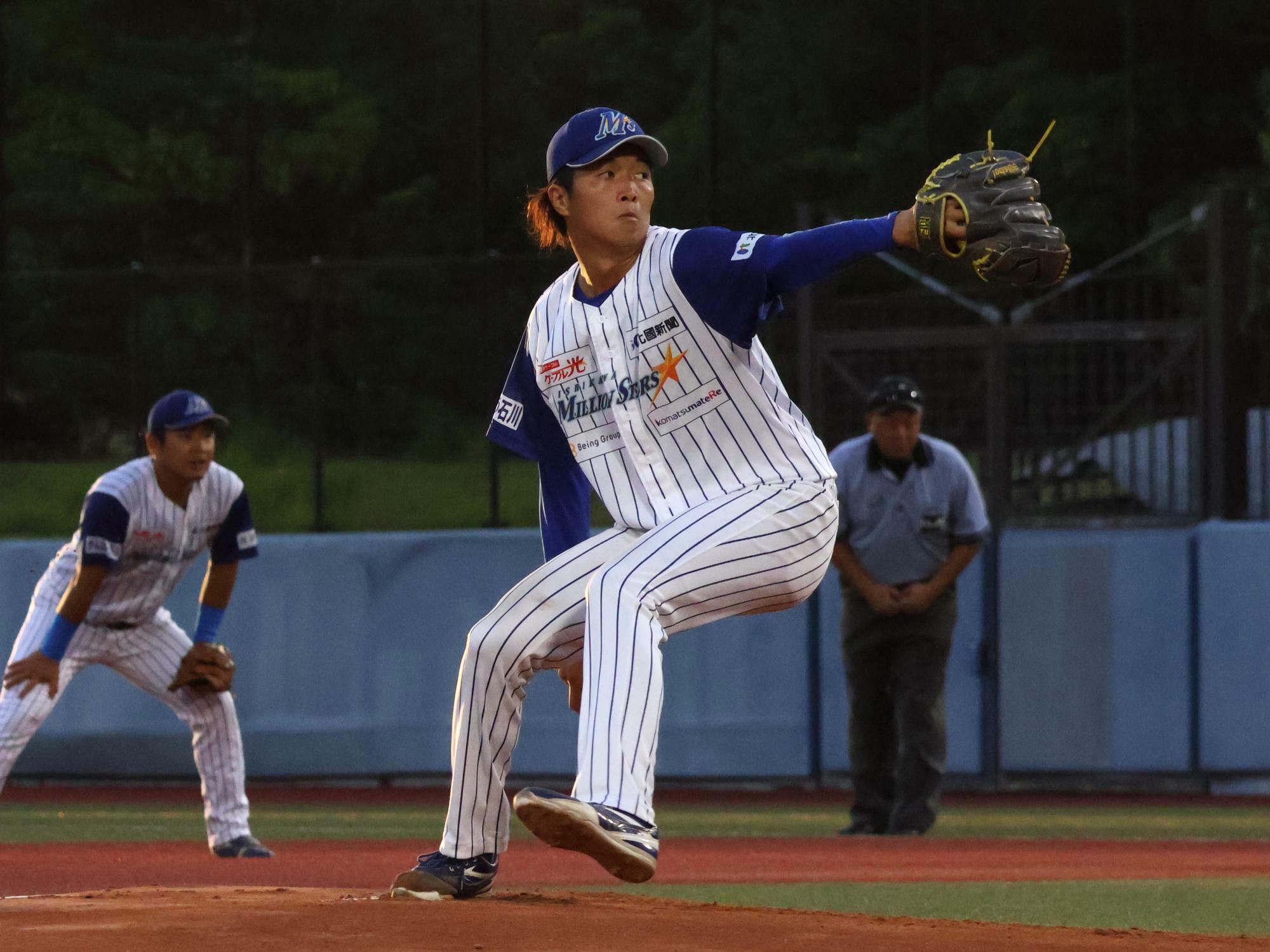 阪神タイガース戦での黒野颯太