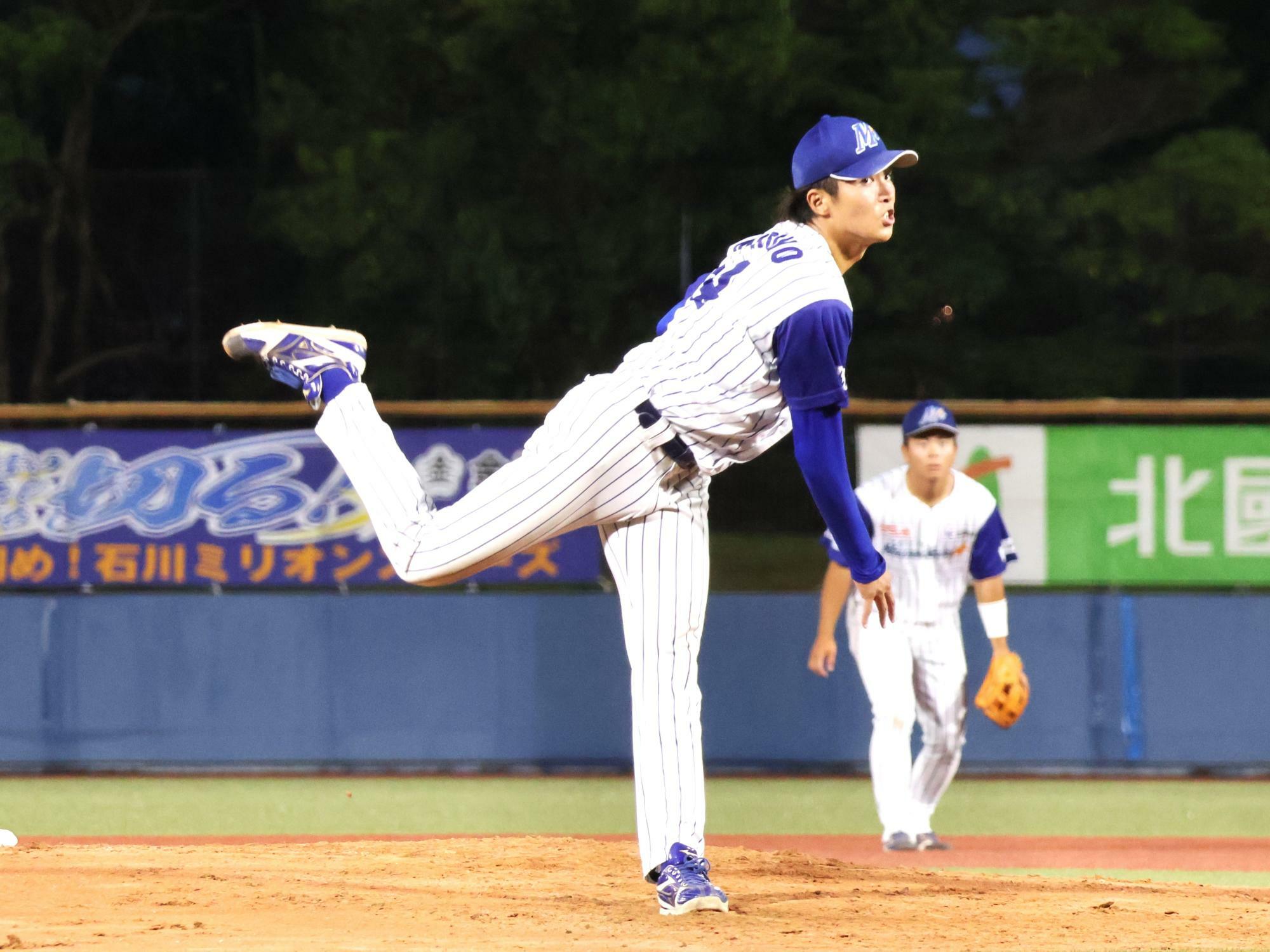 阪神タイガース戦での黒野颯太