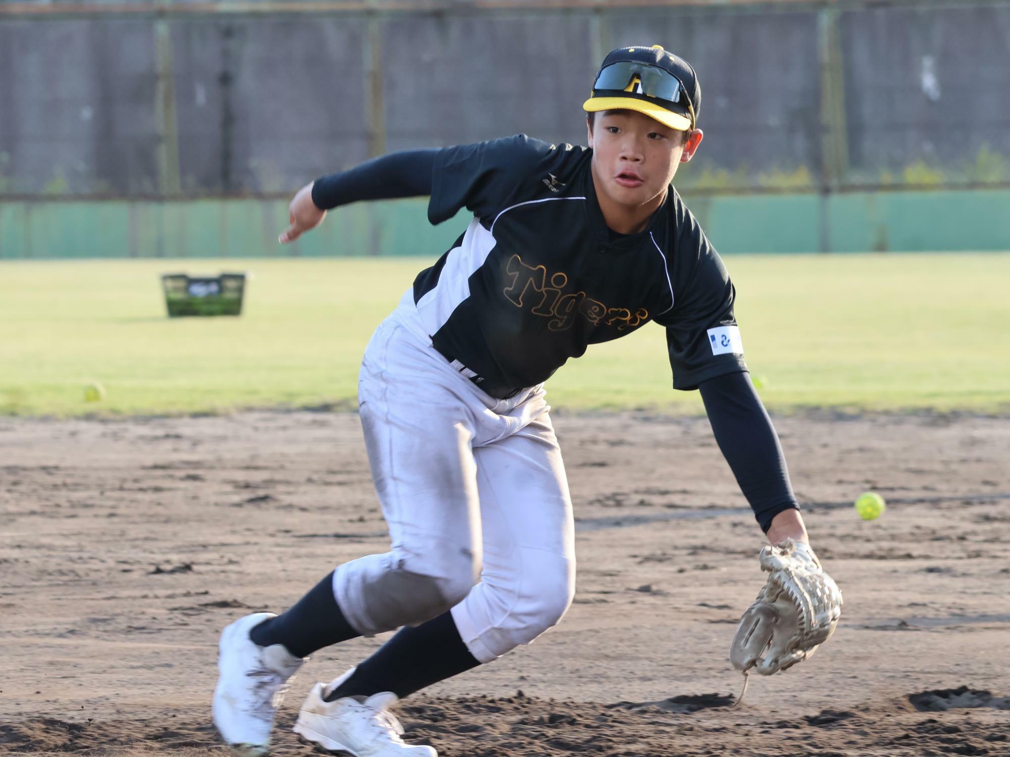 守備でも魅せる倉橋清瀬