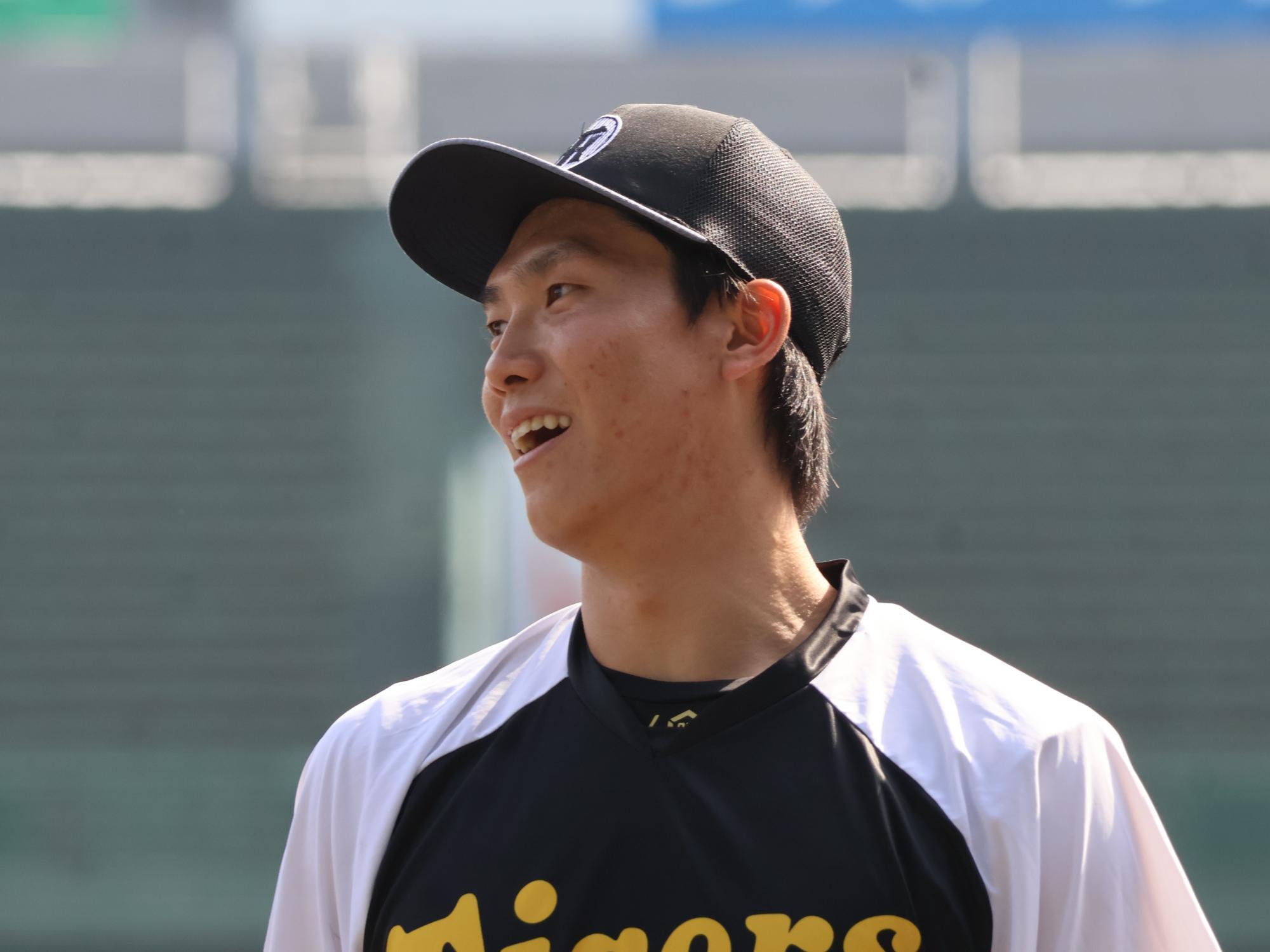 7月17日。湯浅京己（阪神タイガース）、26歳。いつものよう