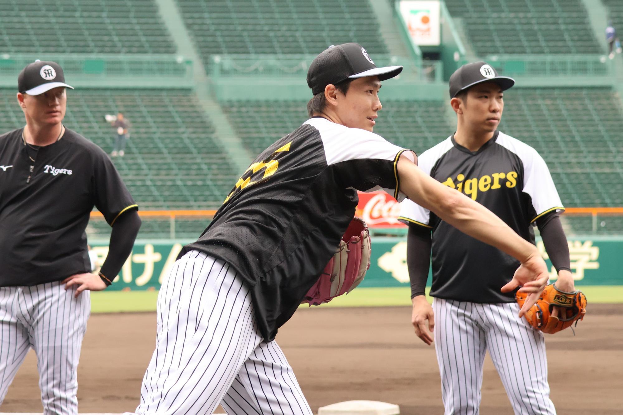 湯浅京己　ボブルヘッド　タイガース プロ野球】2025年4月29日 中日X阪神 #湯浅京己 #タイガース