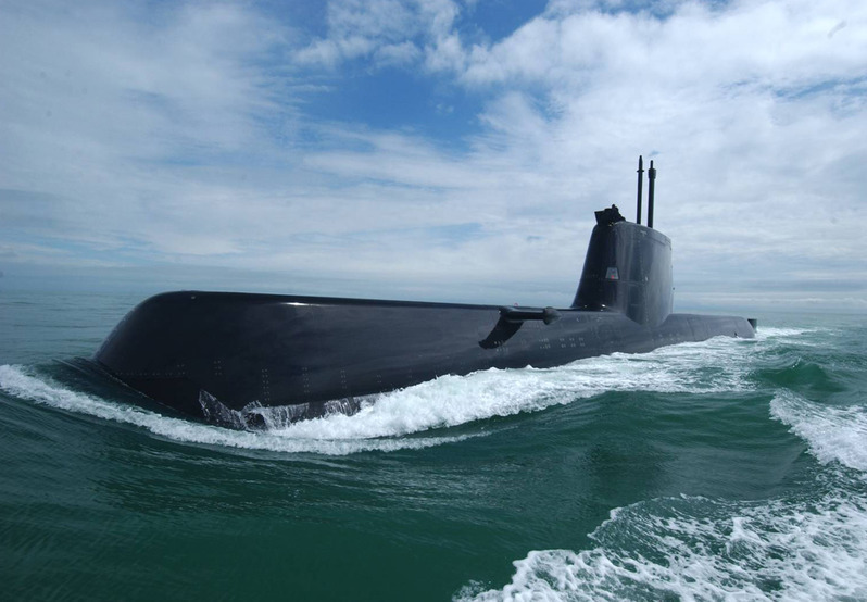 韓国海軍の214型潜水艦「孫元一」（韓国海軍写真ギャラリーより）
