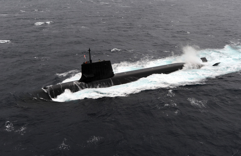 豪政府が希望しているとされるそうりゅう型潜水艦（海上自衛隊写真ギャラリーより）