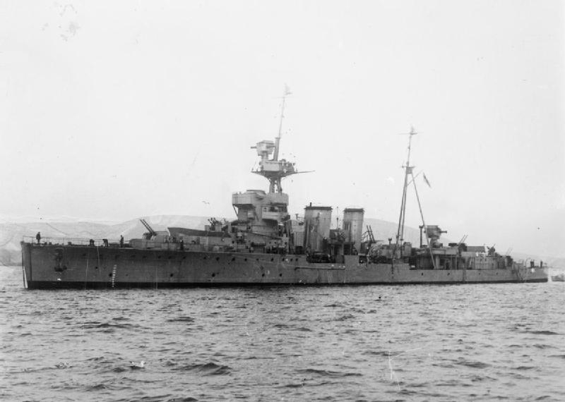 軽巡洋艦キュラソー