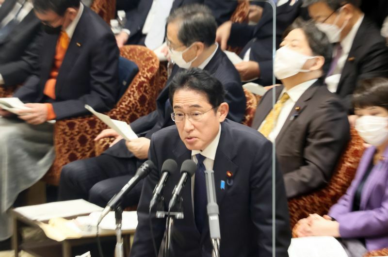岸田首相が同性婚導入に否定的な答弁をした２月１日の予算委員会