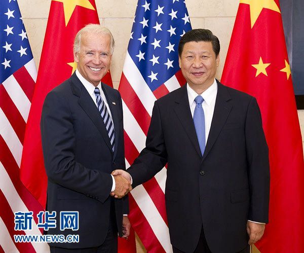 原典：新華網　2013年12月4日におけるバイデン大統領と習近平国家主席との会談