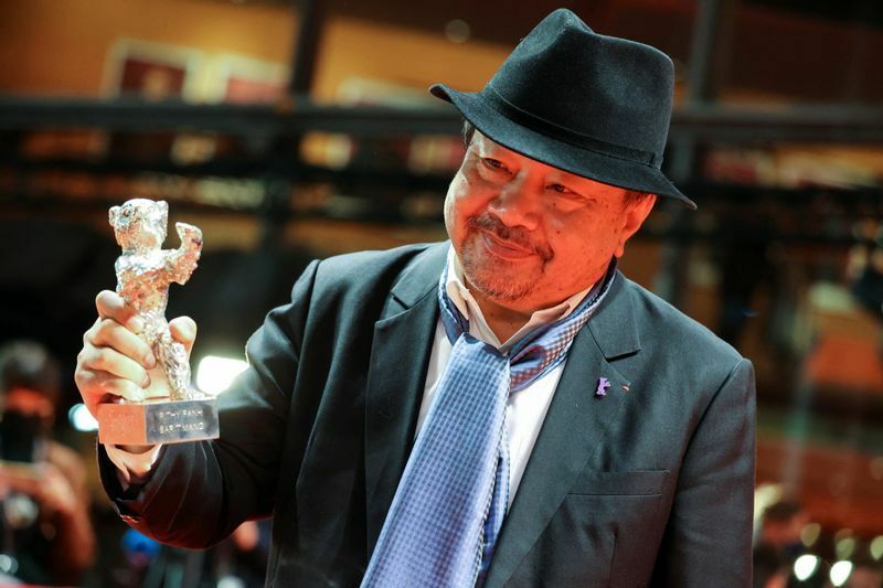 リティ・パン監督。2022年２月、ベルリン国際映画祭で銀熊賞を受賞した