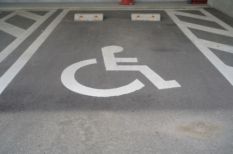 障害者専用駐車場（フォトＡＣより）