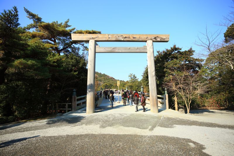 伊勢神宮(ゆんフリー写真素材集)