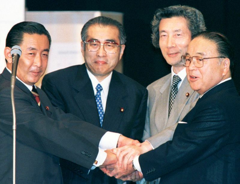 1998年の自民党総裁選で総裁に選出された故・小渕恵三氏