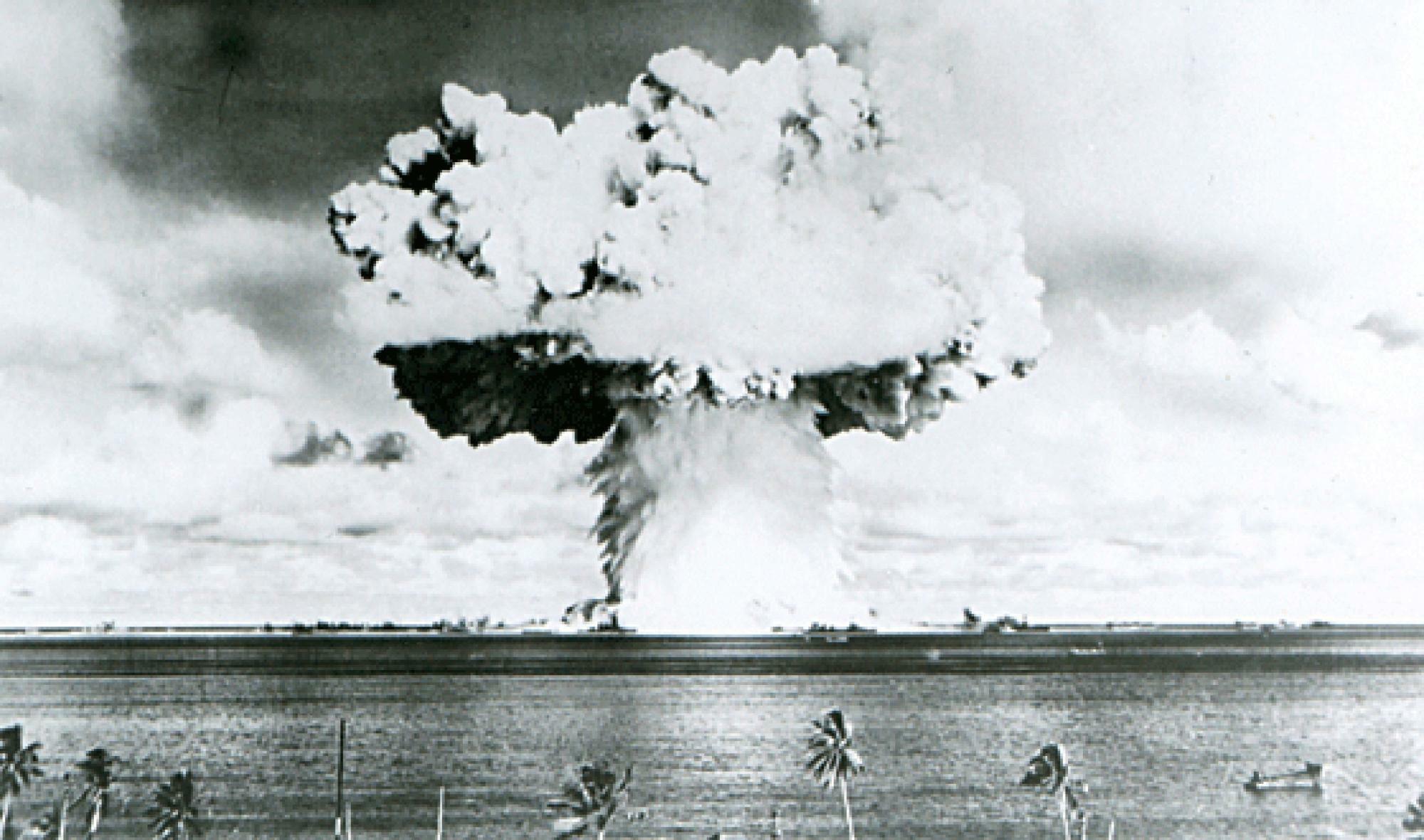 1946年、マーシャル諸島における大気圏内核実験