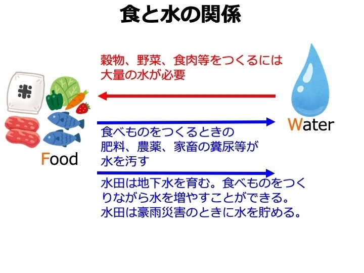 FとWの関係（著者がいらすとやのイラストで構成）