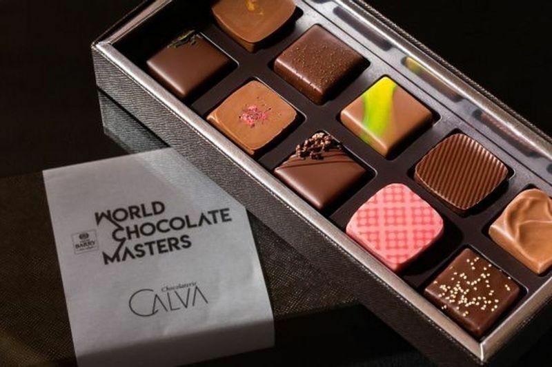 「ショコラトリー カルヴァ」で販売中の「ワールドチョコレートマスターズ “CALVAスペシャルエディション”」（10個入税込5400円）（画像提供：田中二朗氏）