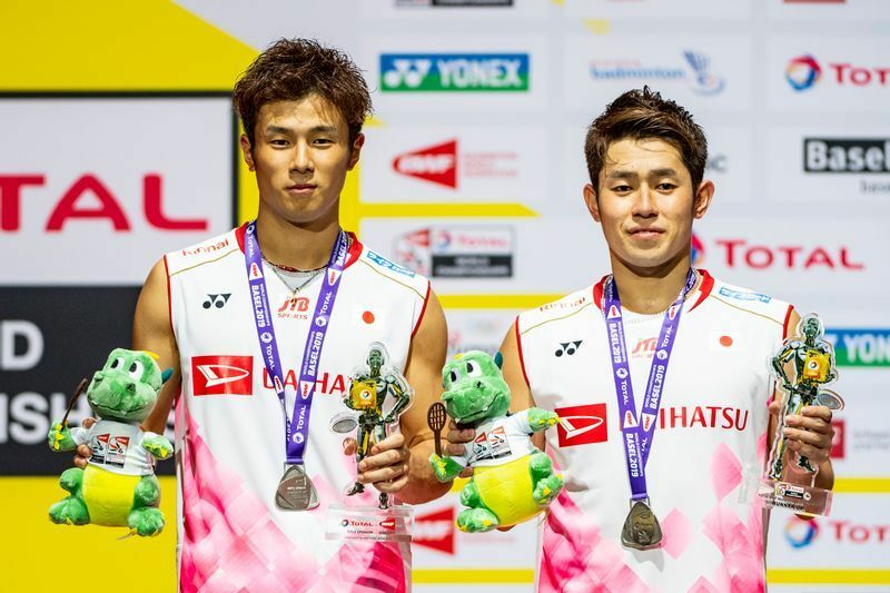 各国も世代交代。日本は男子ダブルスが一新。19年世界選手権銀メダルの保木（右）／小林（左）が新たなエース格として期待を背負う