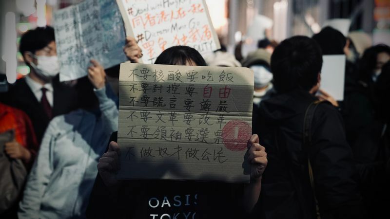 2019年の香港デモの現場を思い出す　撮影：堀 潤