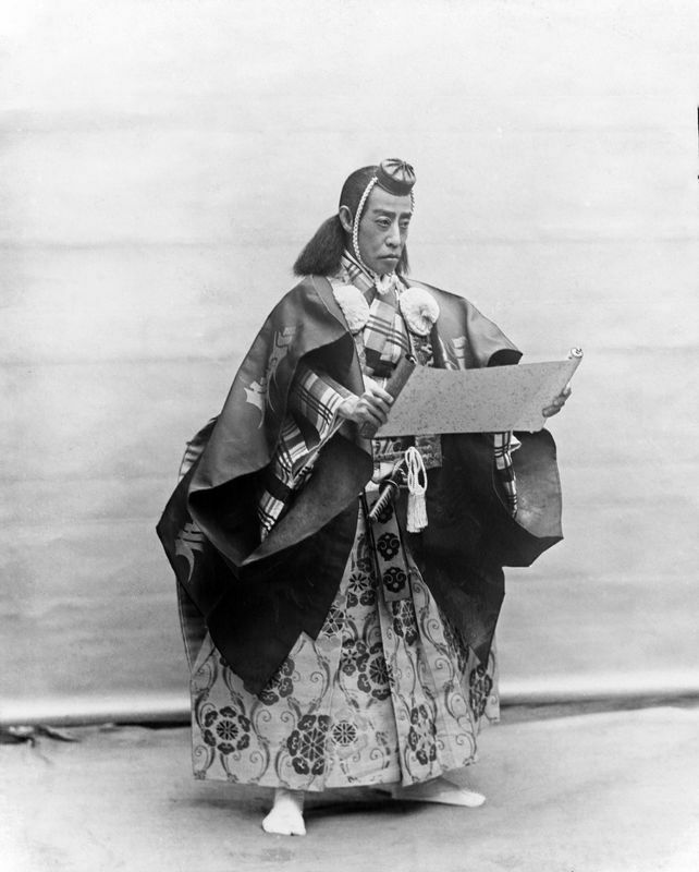 明治時代に活躍した九代目市川團十郎。『劇聖』と呼ばれるほどの伝説的名優で現代の歌舞伎に大きな影響を残した。襲名はこうした歴史も背負うことになるのだ。