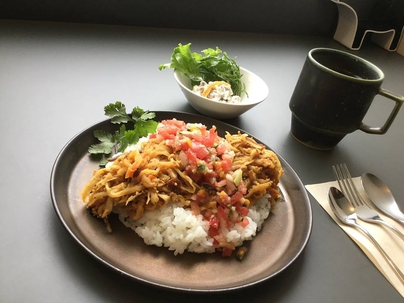 DRYandPEACEによる乾物カレーは乾物の戻し汁も無駄にしていない(DRYandPEACE提供)