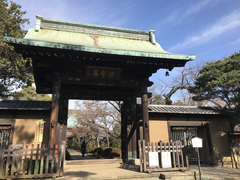東京・世田谷の豪徳寺（2018年1月16日、筆者撮影）