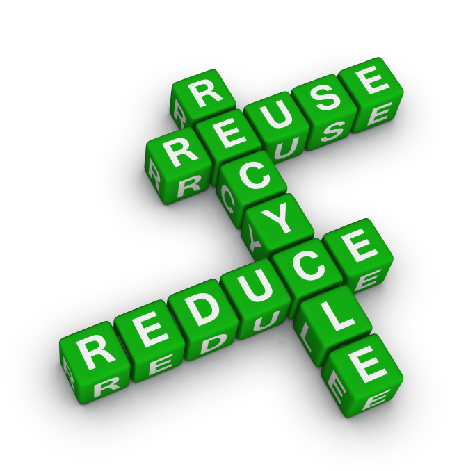 環境の3Rの原則はReduce（リデュース：廃棄物の発生抑制）Reuse（リユース：再利用）Recycle（リサイクル）（画像：iStock）