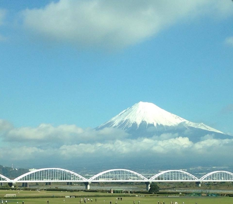 富士山（筆者撮影）