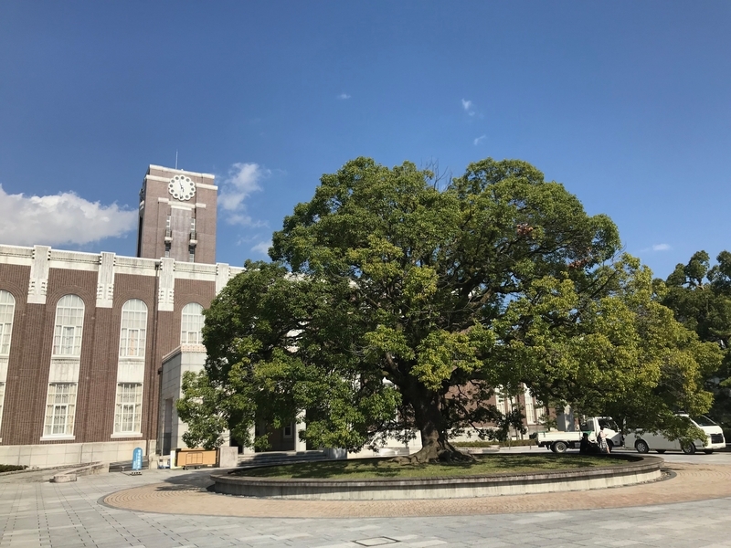 京都大学国際シンポジウムと第二回食品ロス削減全国大会の会場である京都大学百周年時計台記念館（筆者撮影）