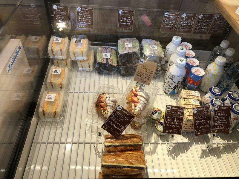サンドイッチは人気で午前中に売り切れてしまうことも多いという（撮影：大田美月氏）
