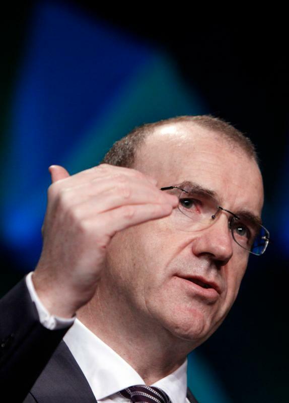 Terry Leahy, CEO of Tesco, speaks at the National Retail Federation 98th Annual Convention in NY