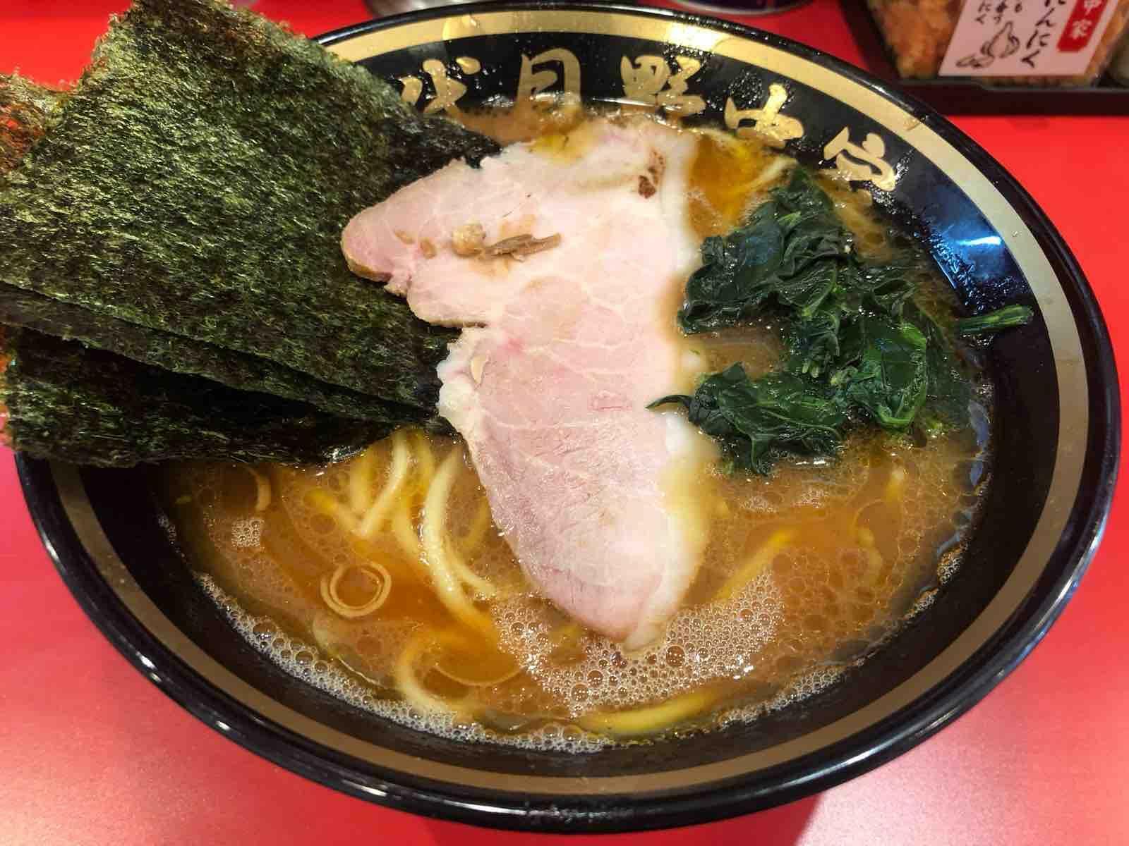 「二代目 野中家」のラーメン