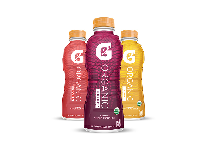 ゲータレードの新商品「G Organic」（出典 Gatorade）