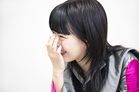 アイナ・ジ・エンドさん(撮影・矢部朱希子)