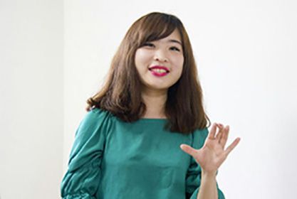 さゆりさん(撮影・矢部朱希子)