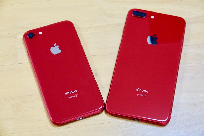 【A】iPhone8 Plus 64GB SIMフリー　レッド　本体 ムスビー｜SIMフリーiPhone8 Plus JY990 SIMフリー iPhone8Plus レッド