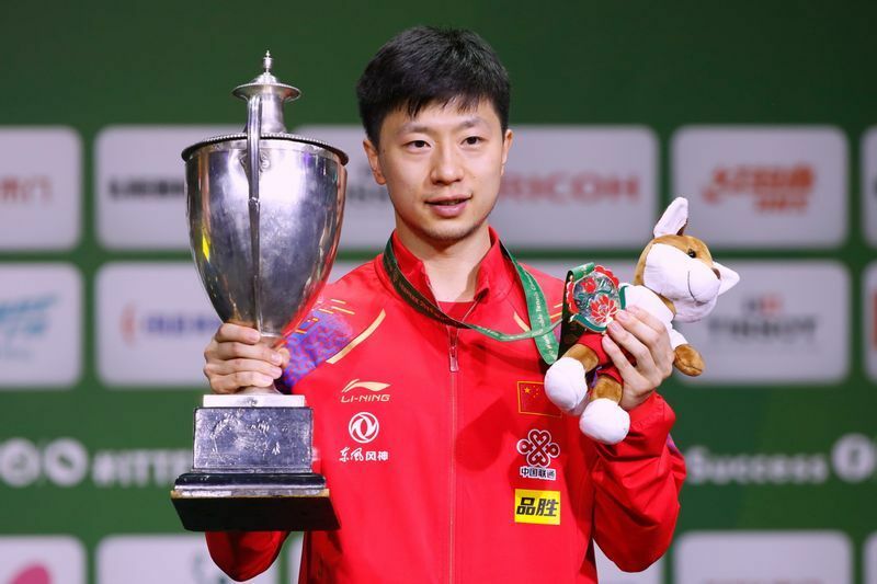 2019年世界選手権男子シングルス優勝の馬龍（中国）怪我で選考会を欠場していた