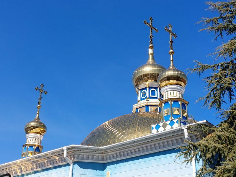 モスクワの力が強いロシア系の教会